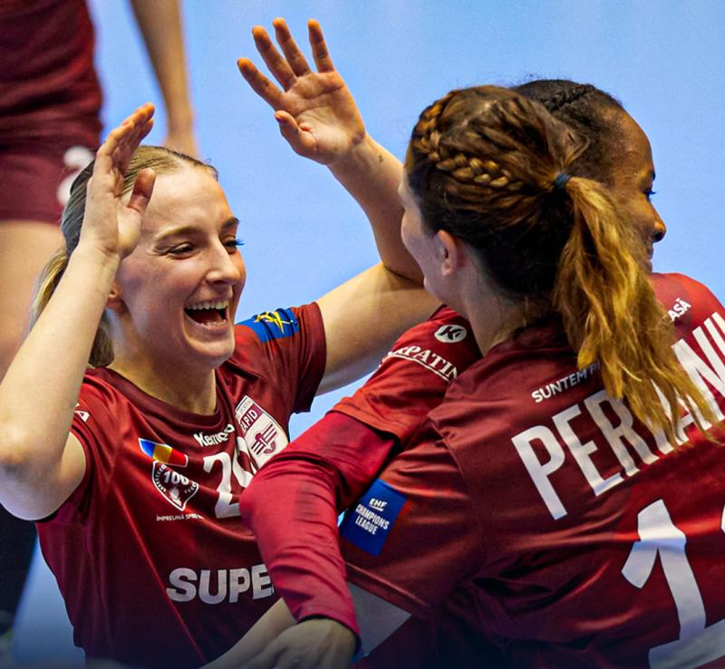 Rapid, victorie la ?ase goluri în returul cu Krim ?i calificare în ”sferturi”!